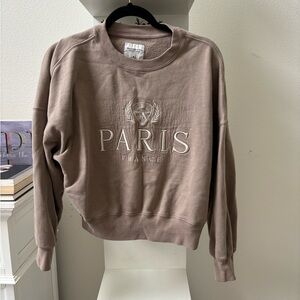 Abercrombie & Fitch Brown Crew Neck Sweater
